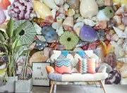 3D Color Shells Conch 26033NA Wallpaper Wall Murals Removable Wallpaper Fay