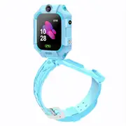 1.44 Inch 360 Degree Rotating Positioning Camera Smart Waterproof Children Calling Watch Blue Smart Watches