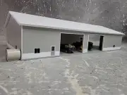 1/64 Custom scratch built 60x120 building White & Gray With Floor