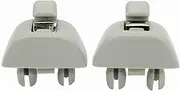 KPSTED 2x Sun Visor Clip Hook,Fit For VW,Fit For Passat, Polo Up,Fit For Skoda, Citigo Rapid,Fit For SEAT, MII 6RD857561 Hanger Holder Buckle Bracket Car Sun Visor Fastener