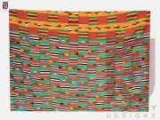 Asante Kente Cloth Handwoven Kente Ghana African Art Fabric Man’s Cloth10 yards