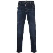 [Dsquared2] Dsquared2 Bleach-effect Skinny Jeans 44 IT BLUE
