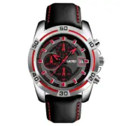 Men's Multifunctional Business Quartz Watch with Calendar and Night Light Featur
