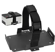 Small Battery Tray - Adjustable 12V-6V Battery Holder with Strap | Secure Mount for Boats, Motorcycles, ATVs, Generators | Universall Voltage Storage Box for Marine & Automotive Replacement