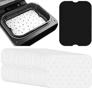 INFRAOVENS Air Fryer Parchment Paper Liners for Ninja Foodi XL Smart FG551 6-in-1 Indoor Grill, Ninja Foodi Accessories, Air Fryer Liners and Reusable Heat Resistant Mat, Air Fryer Accessories by