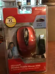 Genuine Sealed OEM Microsoft Wireless Mobile Mouse 3000 (PC|Mac . USB) 4 Buttons