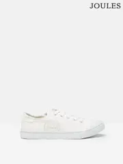 Joules Coast White Canvas Pumps (729916) | $85