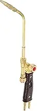 TEHAUX Self Ignition Torch Adjustable Flame Welding Torch Head for Plumbing and Turbo Torch for Soldering and Brazing Tasks