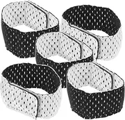 FOYTOKI Elastic Band for Cuff 5pcs Sports Sleeve Bands Skid Feature Women's Adjustable Sleeve Holders Breathable Material