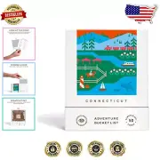 Explore Connecticut: Ultimate Travel Guide with 50 Scratch-Off Adventure Cards