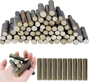 100 PCS Craft Sticks, 2 Inch Natural Birch Twigs Sticks, Mini Wood Log for DIY Crafts, Farmhouse Centerpiece Decor and Rustic Home Decor