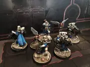 WHMS 5x Retributors Sisters Of Battle painted Commission Warhammer 40k Sob