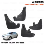 Set Front Rear Mud Flap Splash Guard For Toyota Soluna Tercel AL50 1995 - 2000