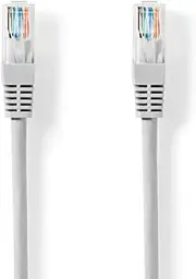 NEDIS Cat 5e Cable - U/UTP - RJ45 Male - RJ45 Male - 0.50 m - Round - PVC - Grey - Label