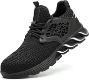 [Letuwj] Labor Insurance Shoes Steel Head Anti-Smash Anti-Puncture Lightweight and Breathable