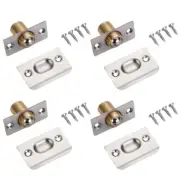 4Pcs Balls Catches French Door Lock Adjustable Concealed Latches