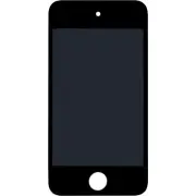 New LCD with Touch Replacement Part Compatible For iPod 4 Black Color