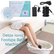 Hot Detox Foot Spa Bath Machine Care Arrays Aqua Healthy Therapy Clean Massager