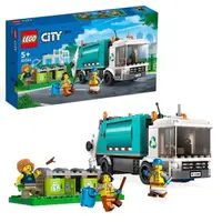 在飛比找momo購物網優惠-【LEGO 樂高】城市系列 60386 資源回收車(垃圾車 