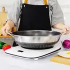 Double Ear 316 Stainless Steel Non-Stick Stir Fry Cooking Kitchen Wok Pan with L