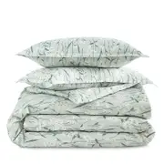 Sky Field Flowers Sateen Duvet Cover Set, Twin - Exclusive