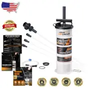 Effortless 6.5L Fluid Extractor with Manual Operation for Cars and Motorcycles
