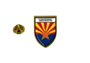 pins pin's flag national badge backpack hat shield world usa arizona
