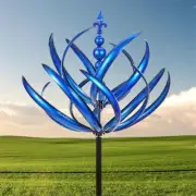 Wind Spinner Rotator Iron Inground Windmill Garden Harlow Wind Spinner