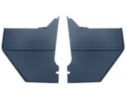 1964 1965 1966 FORD MUSTANG COUPE FASTBACK BLUE KICK PANELS PAIR LH & RH (for: Ford)