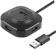 Gatuida 4-in-1 USB USB 3.0 Type c Charging Hub Compact Laptop Phone Tablet USB Power Hub