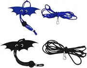 Sosoport 2 Pcs Reptile Leash Harness Small Animal Harness Leash for Lizards Snakes Durable Rope Pet Outdoor Accessories Size s