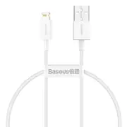Baseus Superior Series SHORT USB-A to Lightning Charging Cable 25cm for iPhone/iPad - White