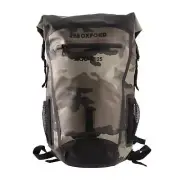 Oxford Aqua Hydro B25 Camouflage Waterproof Rucksack Motorcycle Back Pack