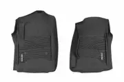 Rough Country Flex-Fit Floor Mats Front Chevy/GMC 1500/2500HD/3500HD 14-19