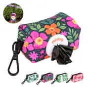 Fabric Poop Bag Dispenser Pet Dog Waste Garbage Case Poo Pick Up Bag Holder Clip