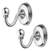 2PCS Vintage Wall Hooks Hanging Metal Hanging Coat Rack Modern Wall Hook Holder