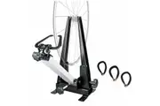 BIKEHAND Bike Wheel Professional Truing Stand Bicycle Wheel Maintenance - Great Tool for Rim Truing with Free Spoke Wrenches and Heavy Duty Base
