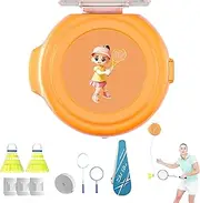 Badminton Training Kit,Self-Training Rebound Badminton Trainer - Parent-Child Interaction Practice Training Tool for Gym, Balcony, Playground, Home, and Garden