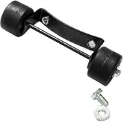 Universal Patio Heater Patio Heater Wheels, Bracket + Black Wheels, Replacement