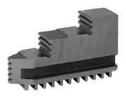 Bison 12" OD Clamping Hard Solid Top Jaws for 6-Jaws SET-TRU Scroll Lathe Chuck