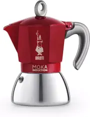 Bialetti New Moka Induction - Red 4 Cup