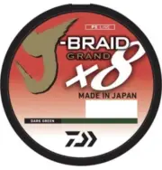 Daiwa J Braid Grand x8 Dark Green 150 YD 65 LB