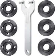 7PCS Angle Grinder Nut Angle Grinder Flange Wrench, Premium Flange Metal Lock Nu