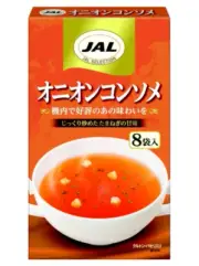 JAL flight Meal Onion Consomme Soup 8cups instant soup Japan Airlines Foods JPN