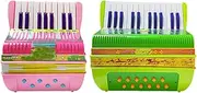 Accordion, Kids Instrument, Button Accordion, Educational Toy, Musical Instrument, Preschool Music, Lightweight Toy, 17 Keys Accordion, Beginner Accordion, Cute Accordion