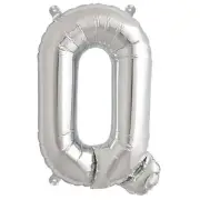16" SILVER Letter Q Mylar Foil Balloon 1 pc Party BackDrop Decorations Supply