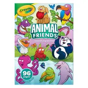 Crayola - Animal Friends Colouring Book with Stickers