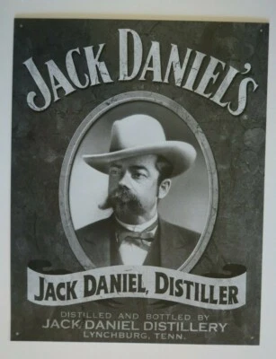Jack Daniel's Metal Tin Sign Man Cave Pub Bar 40.5 x 31.5 Reproduction licensed