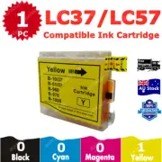 1x Compatible Ink Cartridge LC37 Yellow For Brother DCP 135C MFC 260C 235C