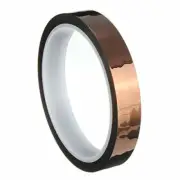 15mm 1.5cm X 33m 100ft Kapton Tape High Temperature Heat Resistant Polyimide